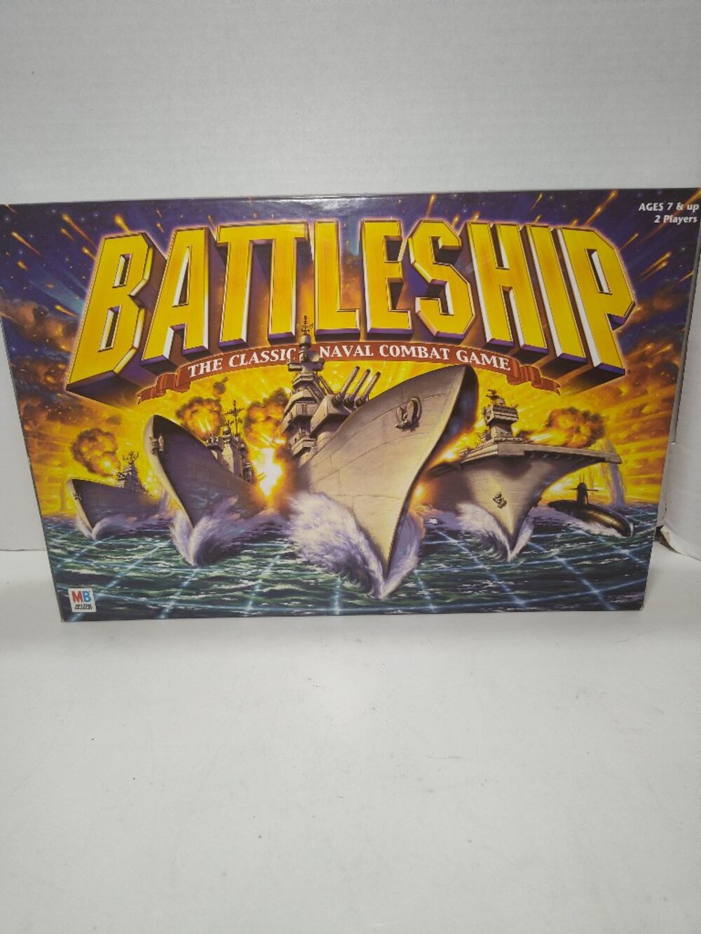 1998 Milton Bradley Battleship Classic Naval Combat Game Complete